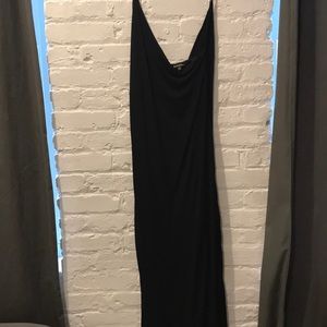 Long black dress